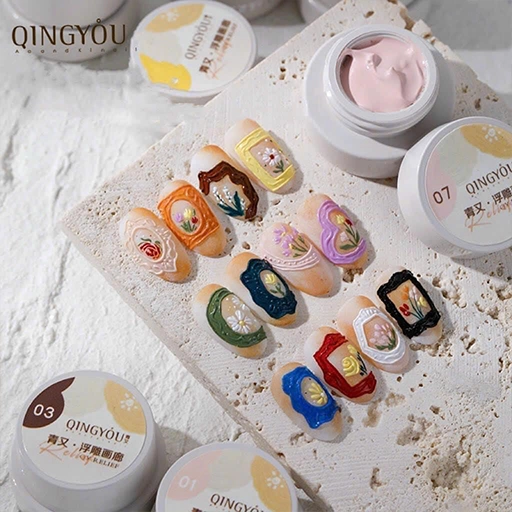 Set Vẽ Gel Đậm Qinyu - Image 2