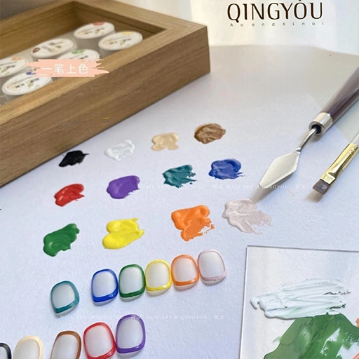 Set Gel Vẽ Quinyu 12 Màu